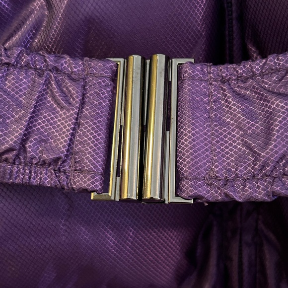 Baltimore Ravens Fur-Trim Hooded Belted Puffer - Picture 8 of 12